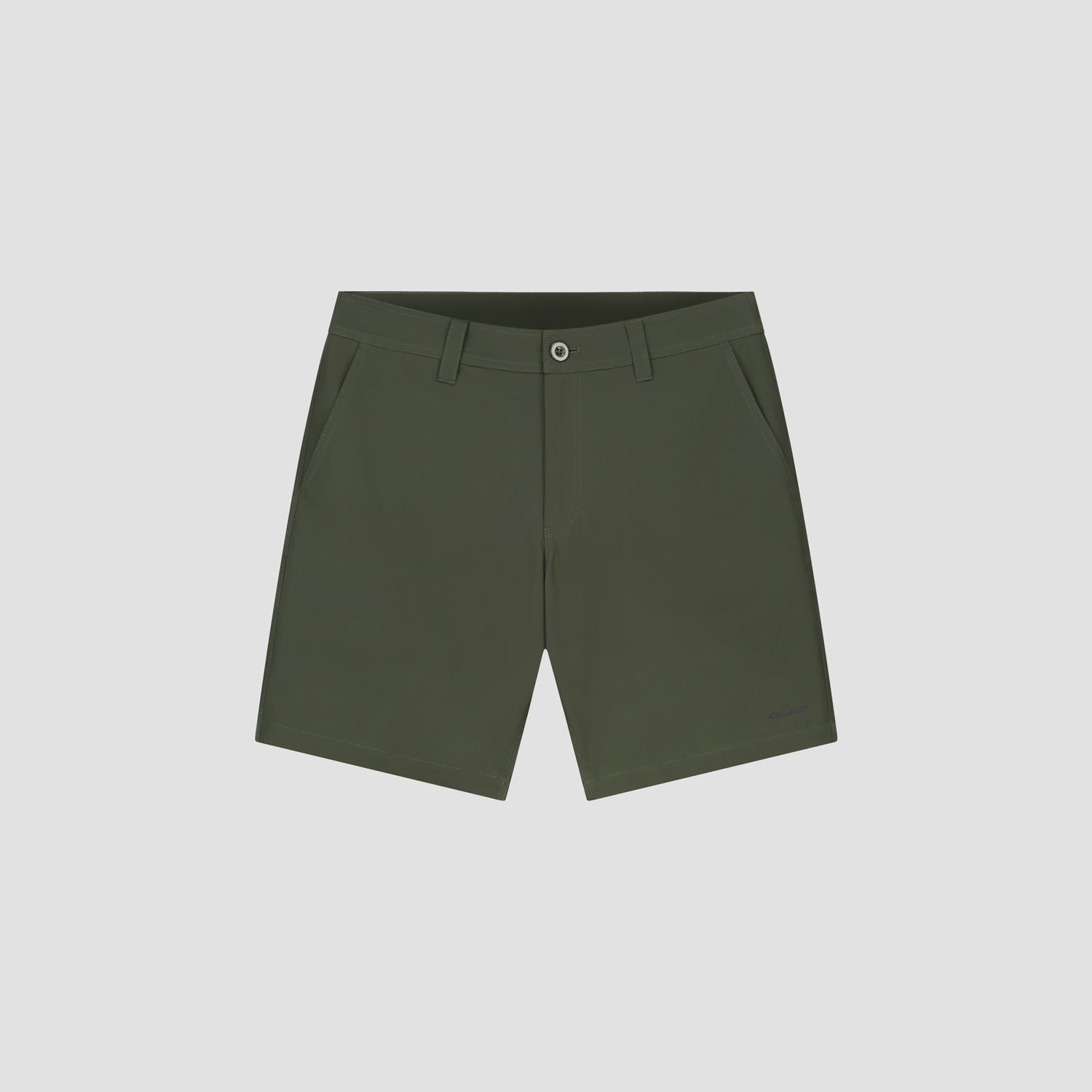 Nylon Shorts - Pewter Green