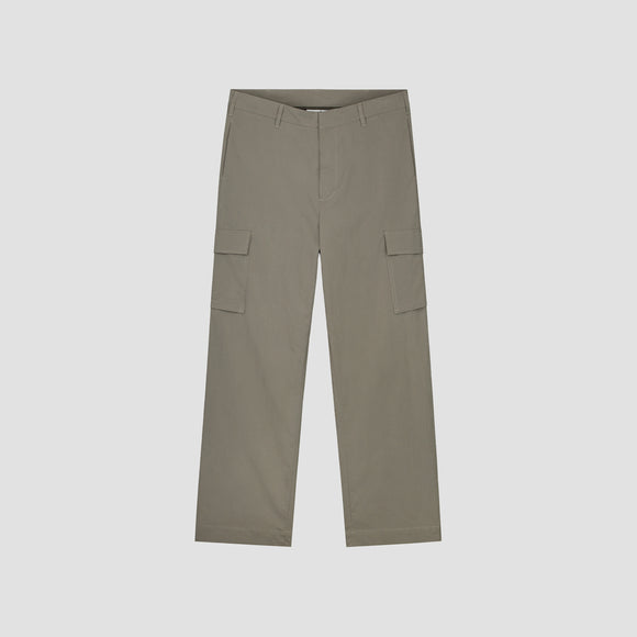 Nylon Cargo Pants - Grey