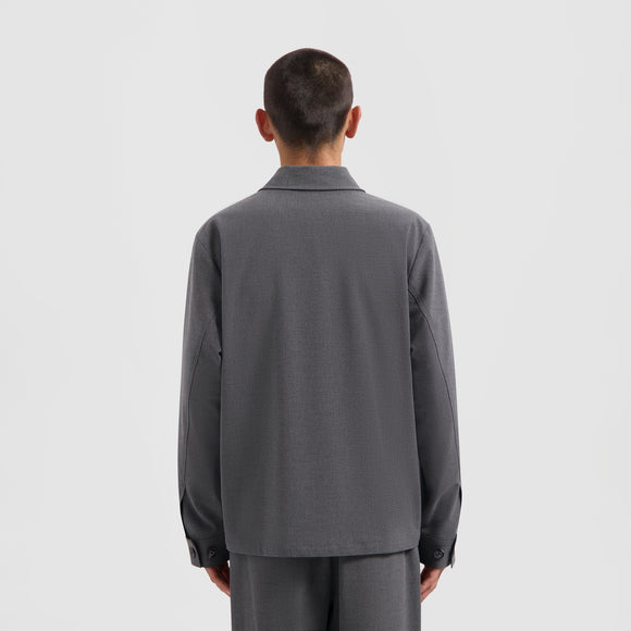 Workwear Blazer - Heather Grey