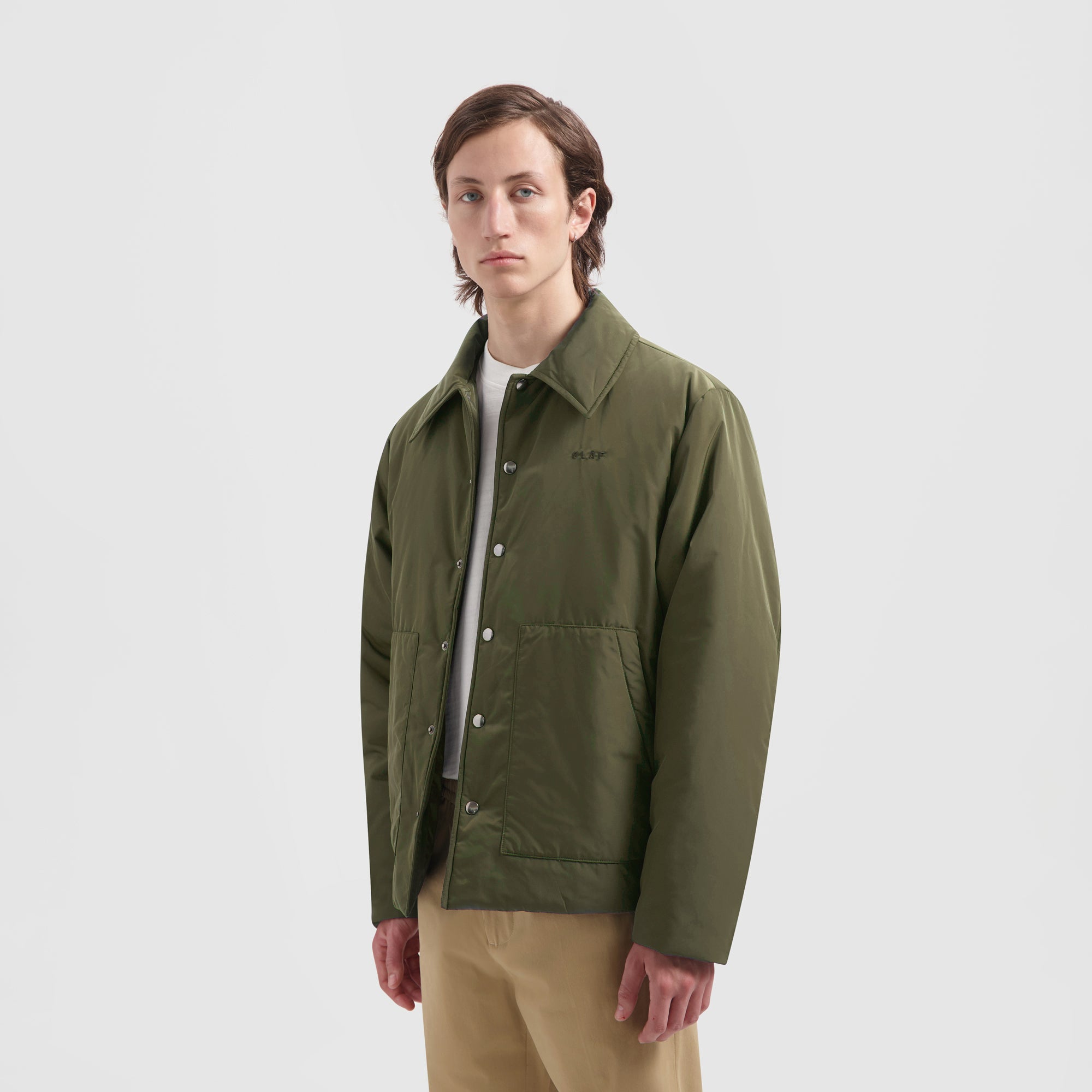 UNIVERSAL PRODUCTS COACH JACKET OLIVE 2 - 通販 - gnlexpress.ch