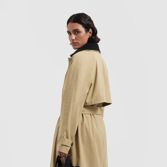 WMN Trench Coat - Khaki