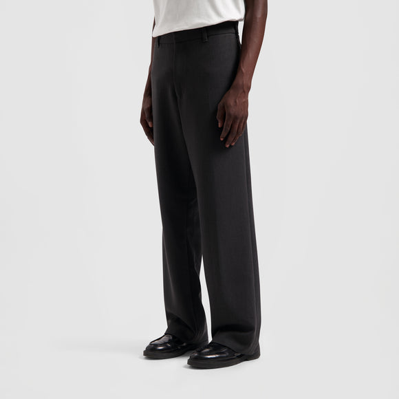 Tailored Trousers - Grey Melange