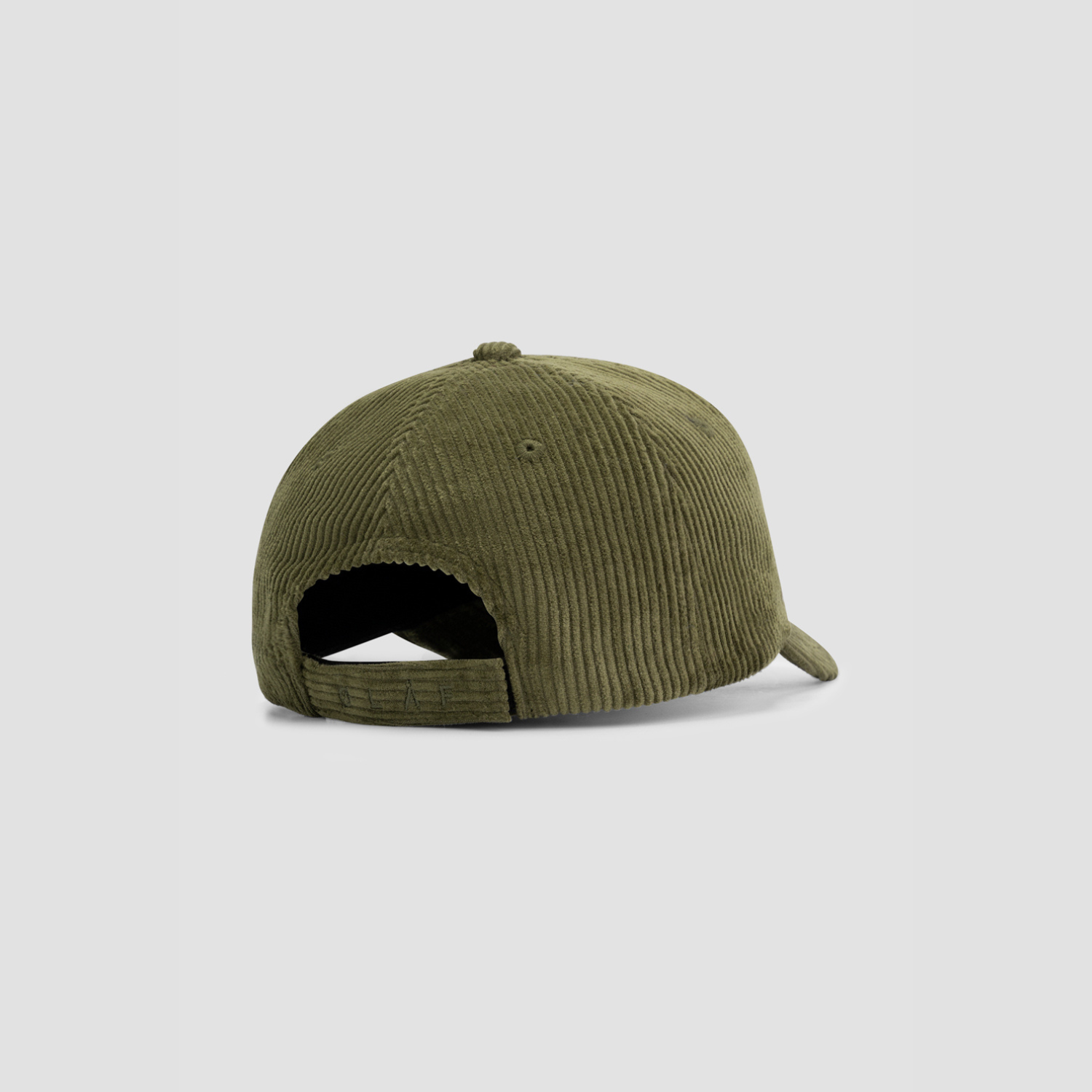 Corduroy Cap - Army Green
