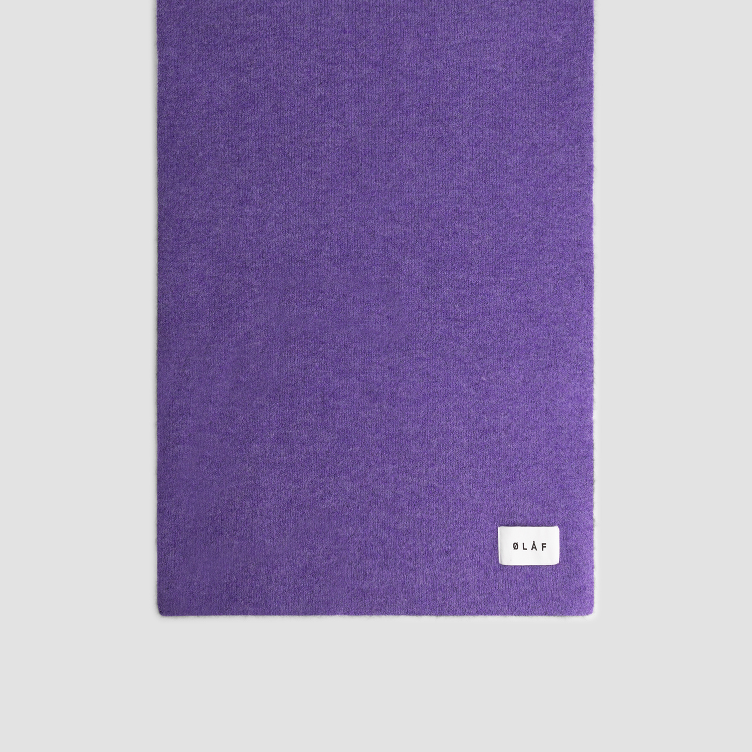 Rib Scarf - Purple