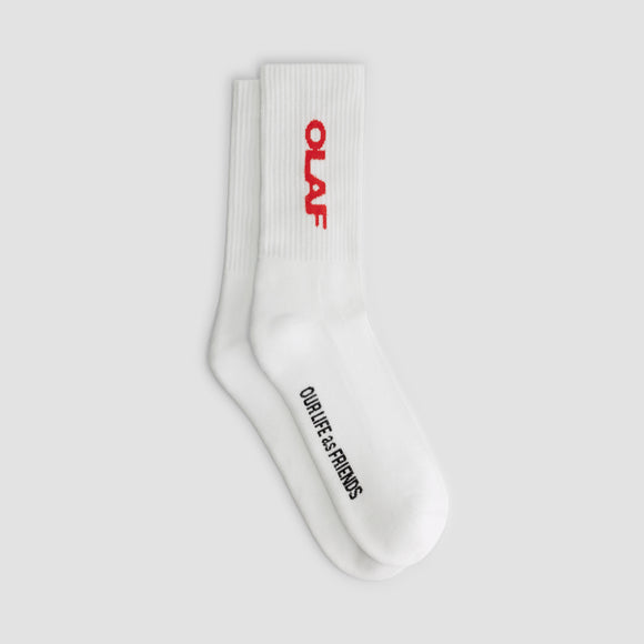 Drift Logo Socks - Optical White