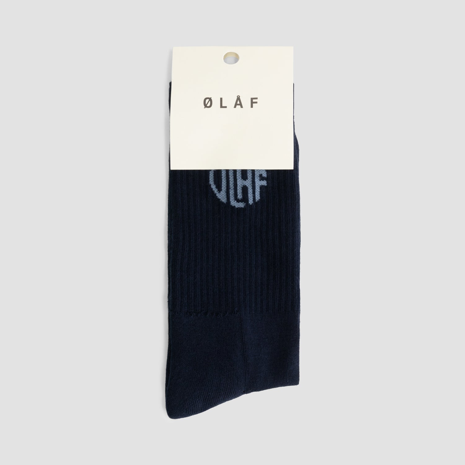 Circle Logo Sock - Navy