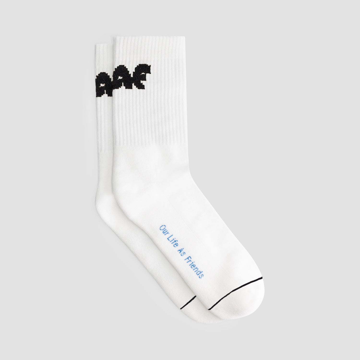 Pixel Socks - Optical White