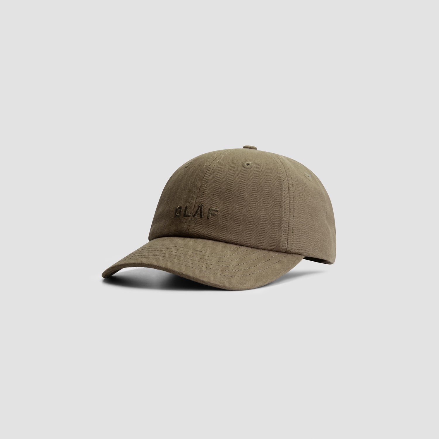 Herringbone Block Cap - Cedar Brown