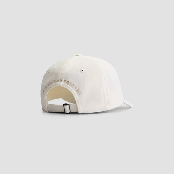 Herringbone Block Cap - Off White