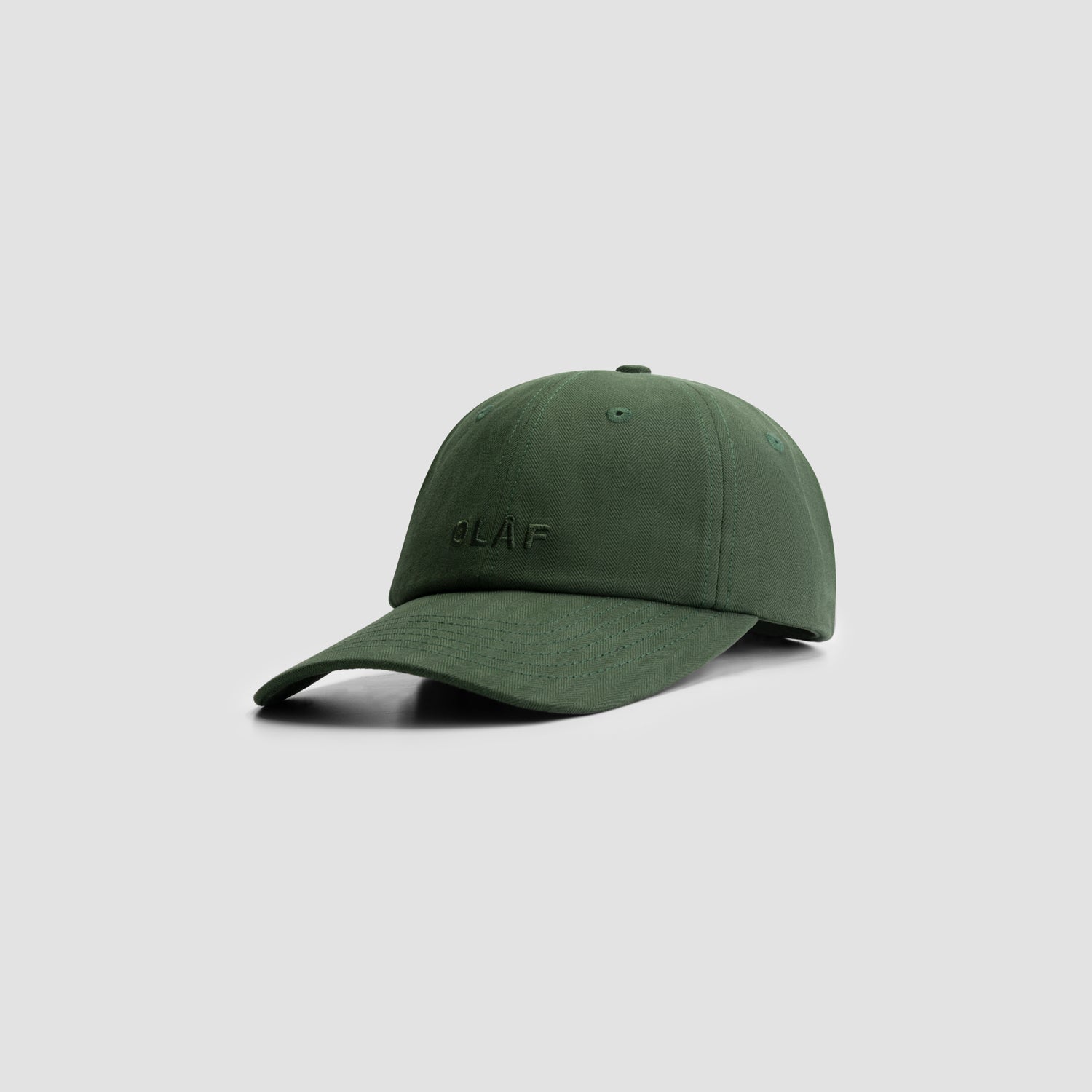 Herringbone Block Cap - Sacramento Green