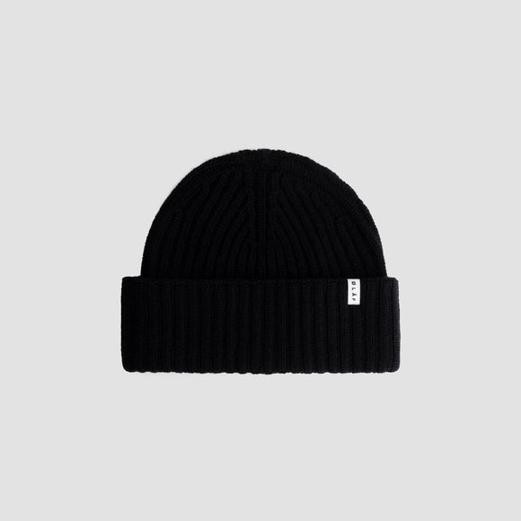 Wool Beanie - Black