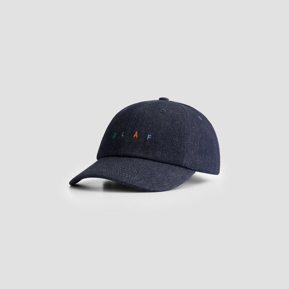 Sans Embro Denim Cap - Dark Denim