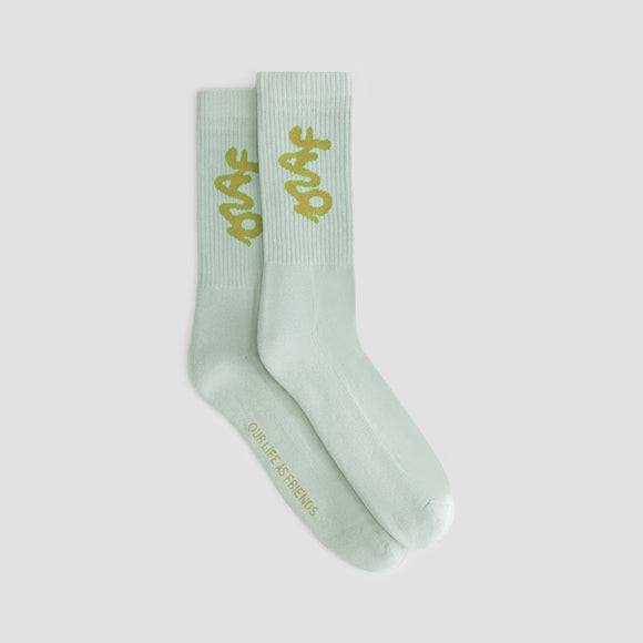 Signature Logo Socks - Pale Green