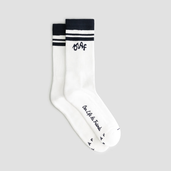 Varsity Socks - Optical White