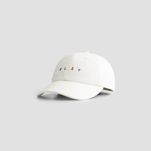 Sans Embro Twill Cap - Off White