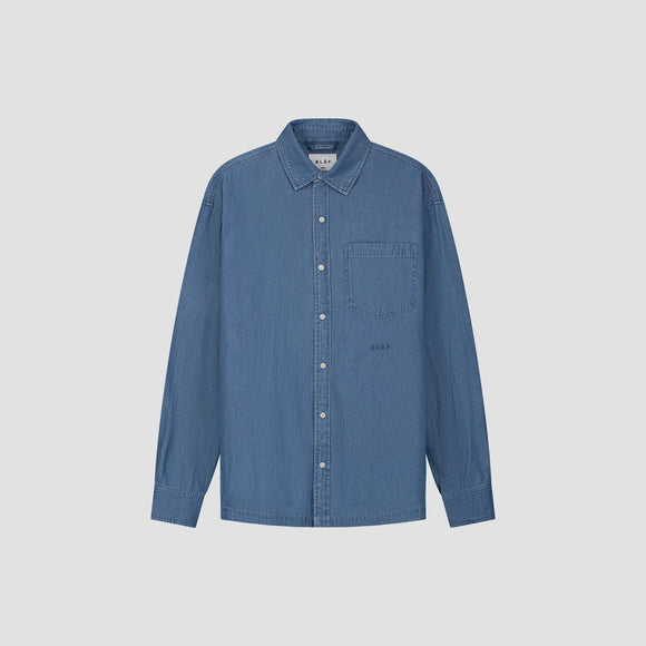 Denim LS Shirt - Blue