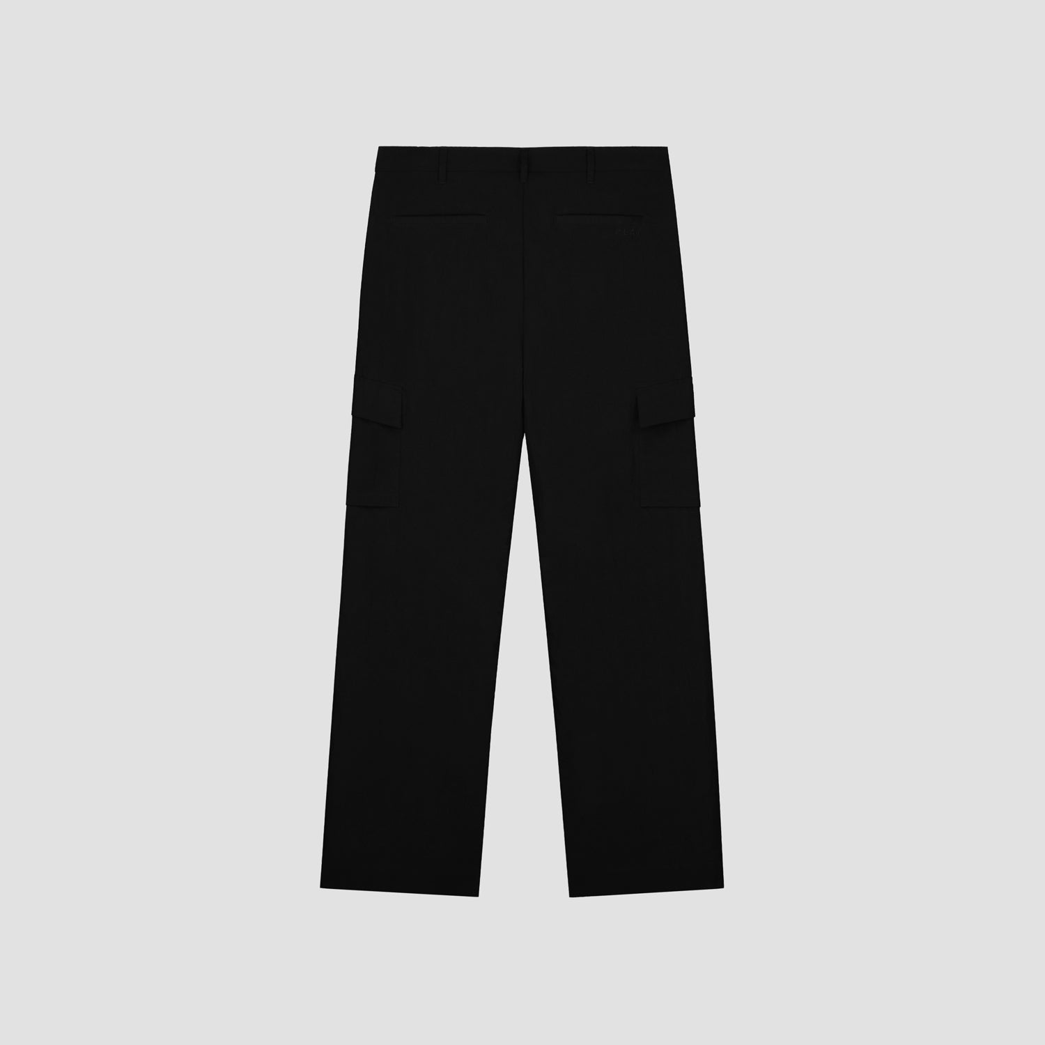 Nylon Cargo Pants - Black