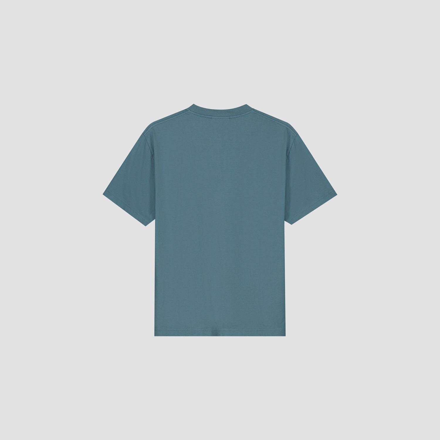 Block Tee - Steel Blue