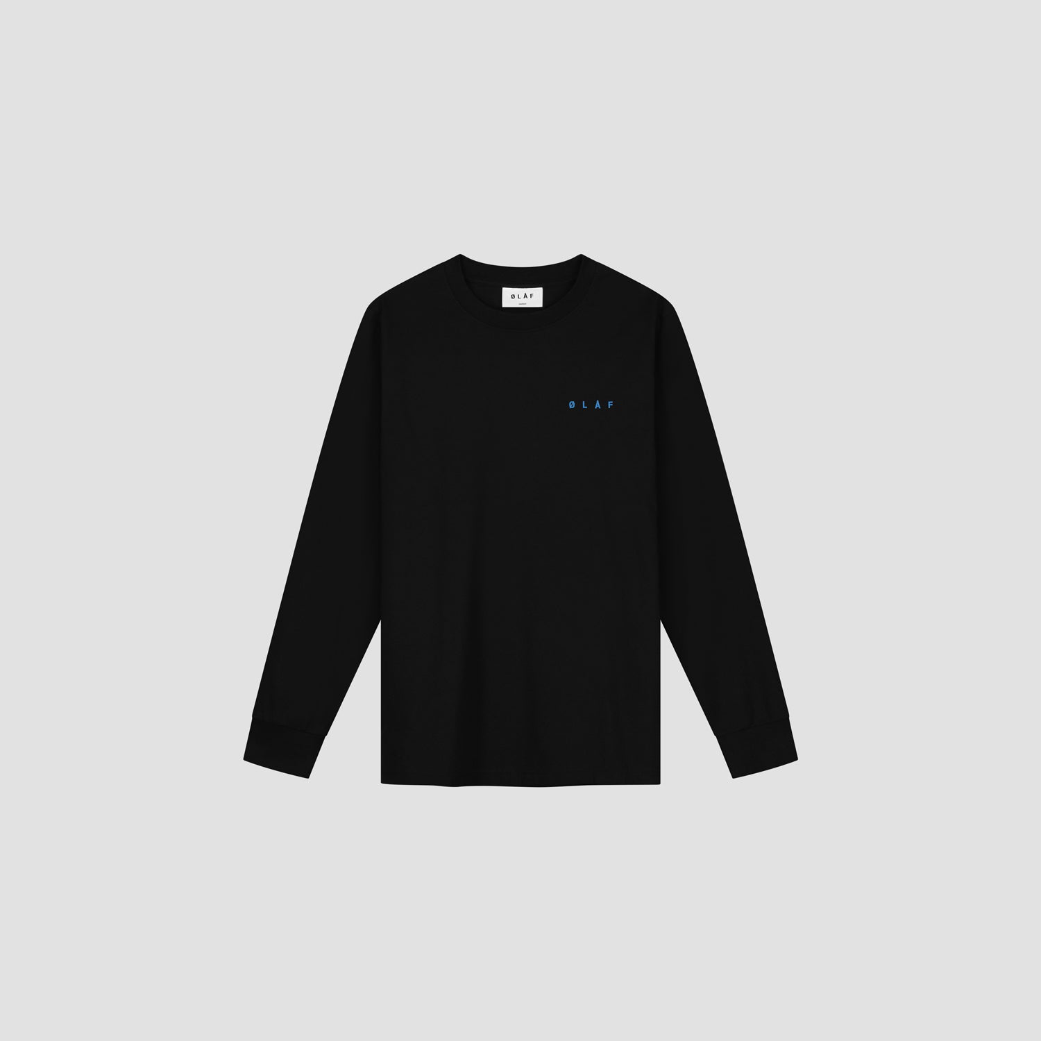 Scribble Face LS Tee - Black