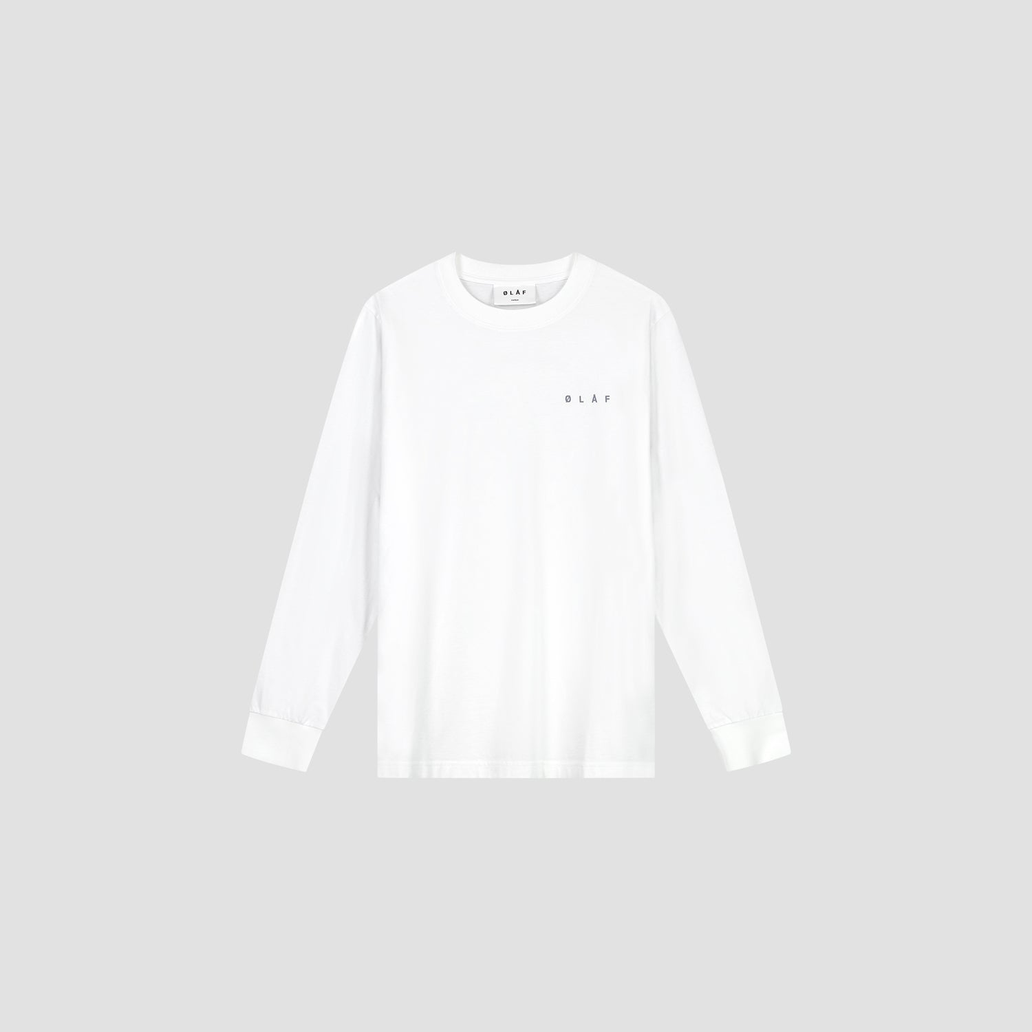 Scribble Face LS Tee - Optical White