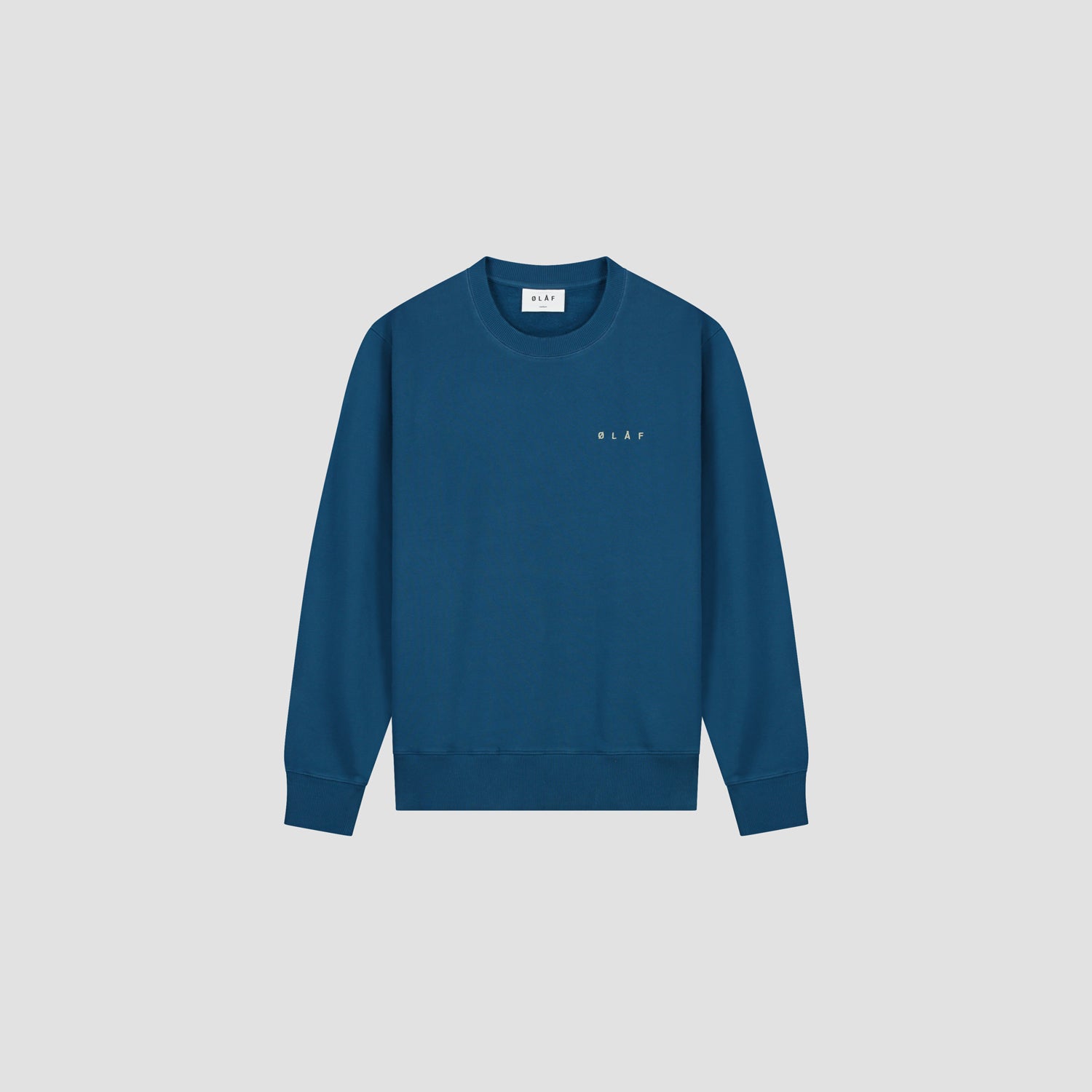 Scribble Face Crewneck - Neptunes Blue