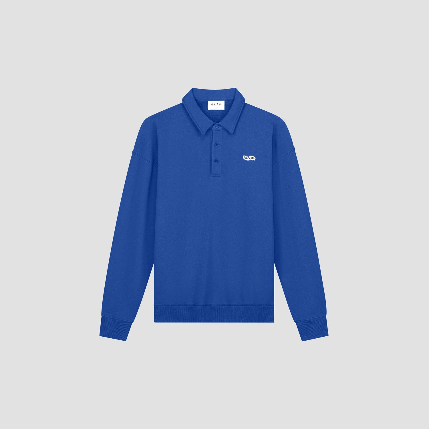 Oversized Polo - Surf Blue