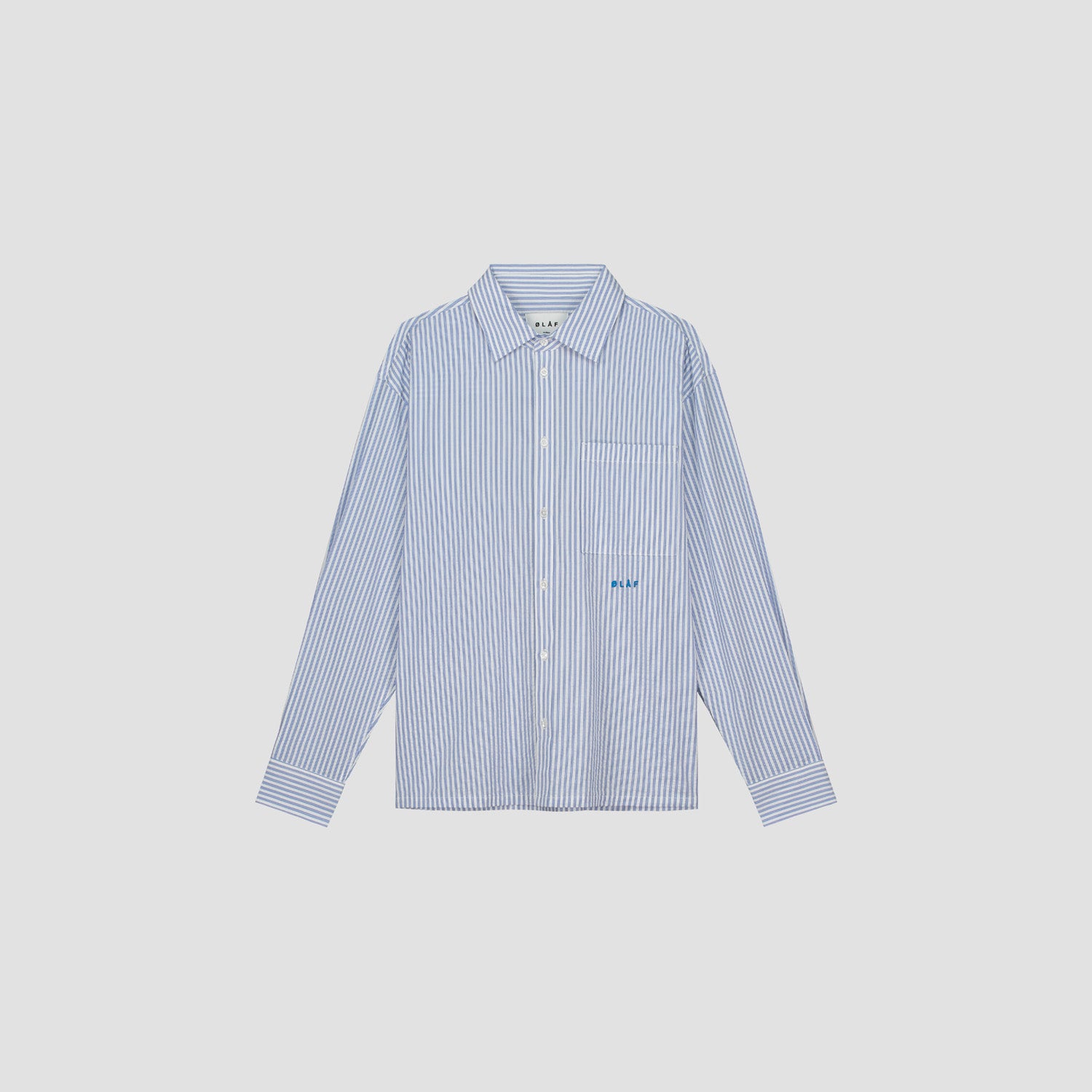 Oxford Stripe Shirt - Blue Stripe