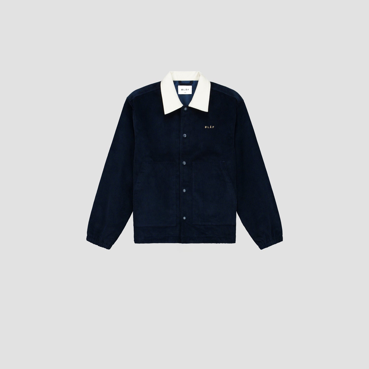 Corduroy Coach Jacket - Navy