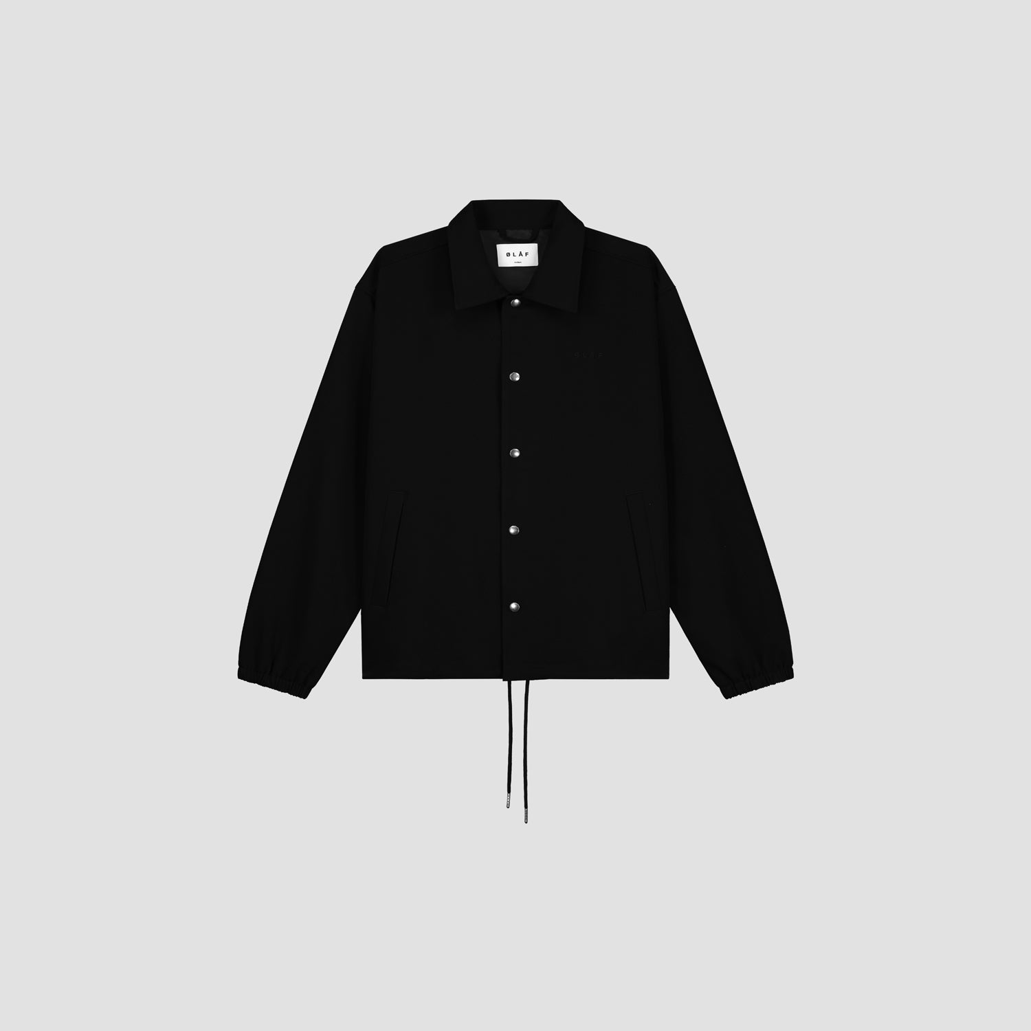 Tailored Coach Jacket - Black