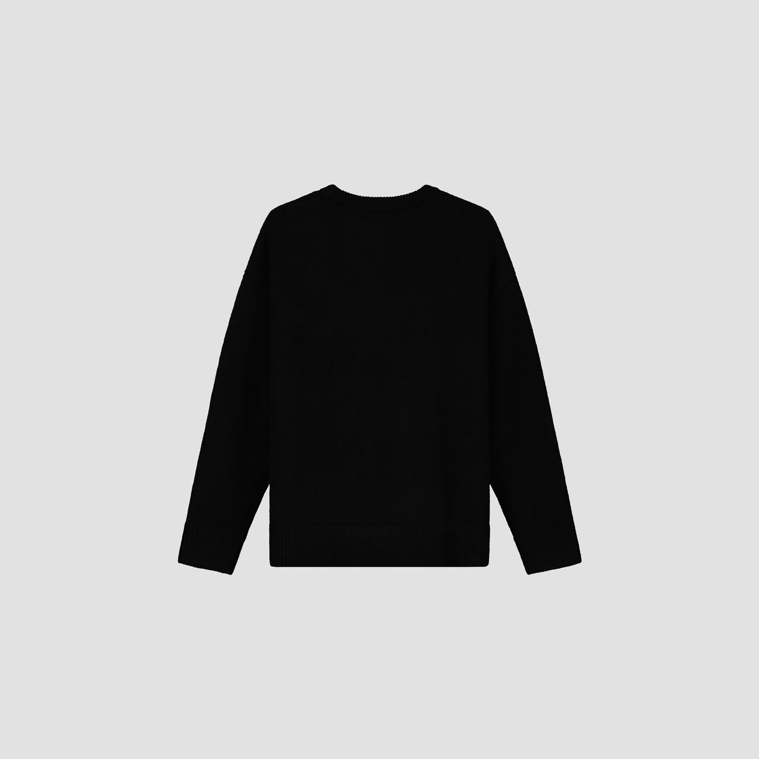 Drift Knitted Crewneck - Black