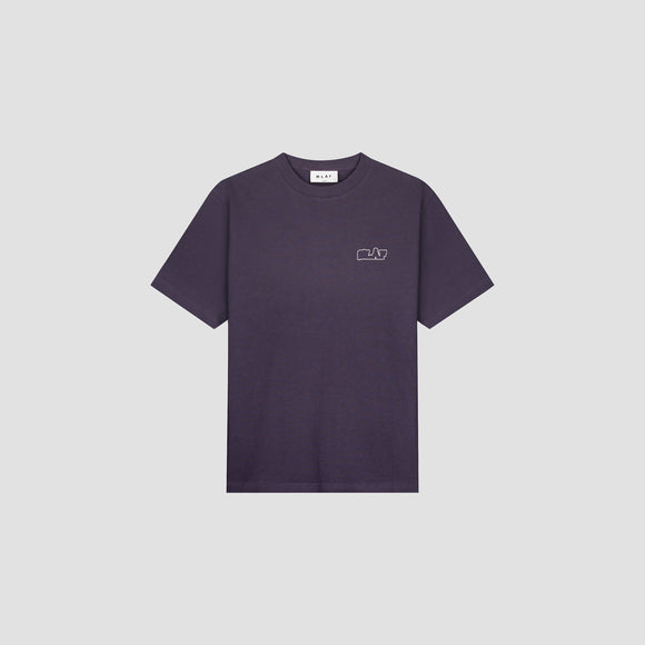 Varsity Tee - Deep Plum