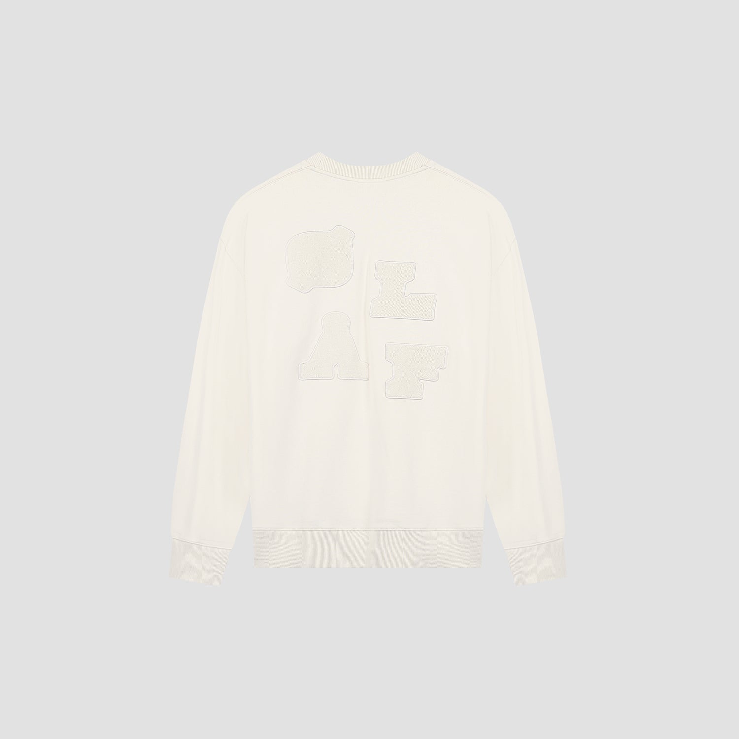 Varsity Crewneck - Off White