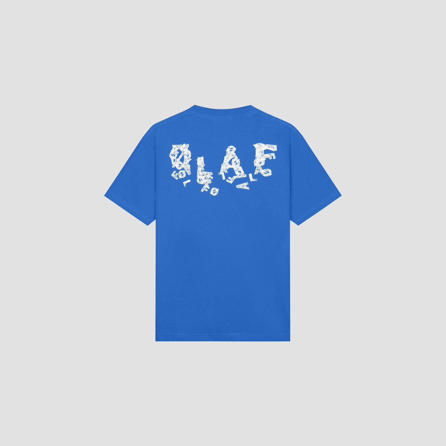 Ink Logo Tee - Bright Blue