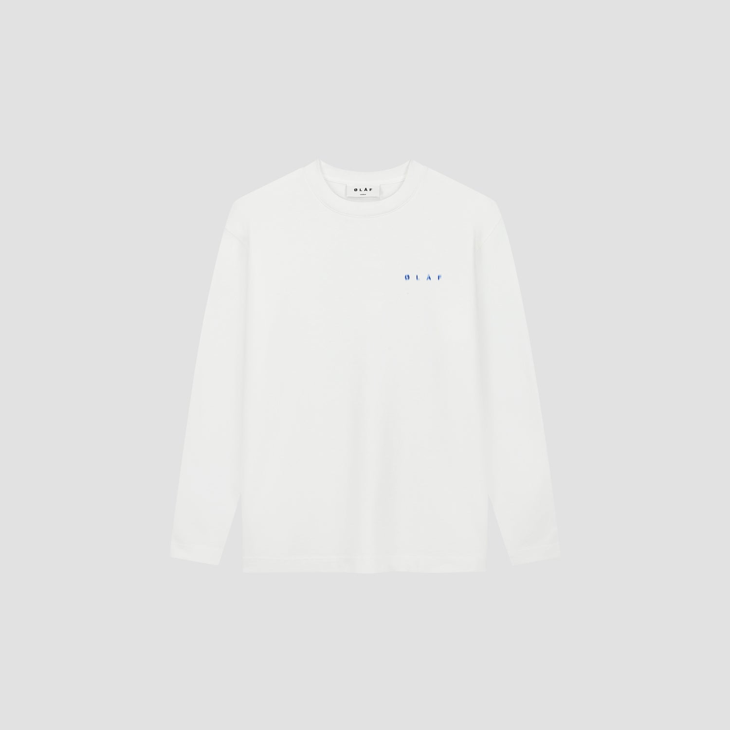 Ink Stain LS Tee - Optical White