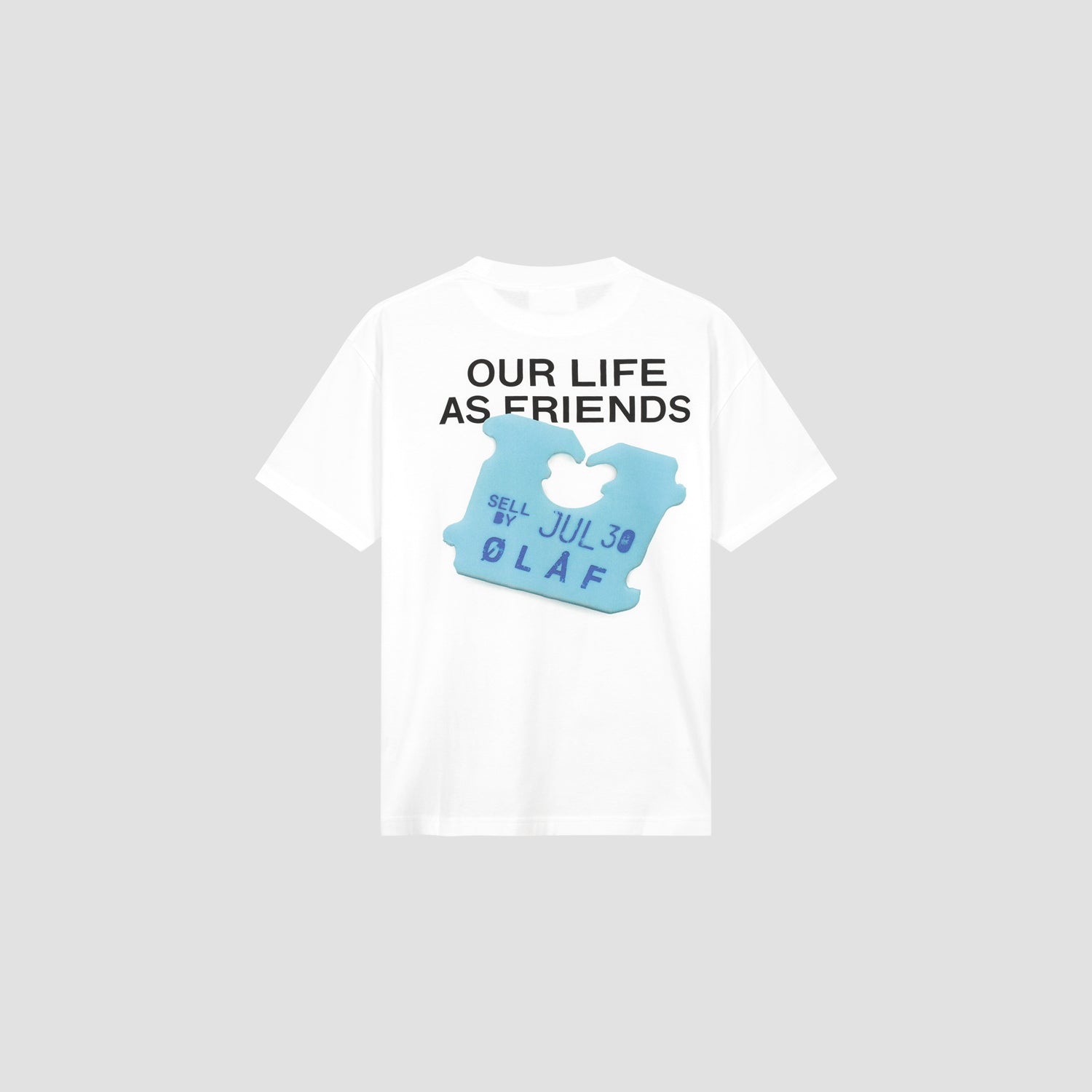 Friends Clip Tee - Optical White