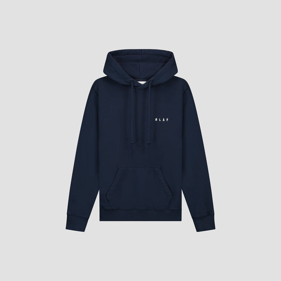 Spiral Face Hoodie - Navy