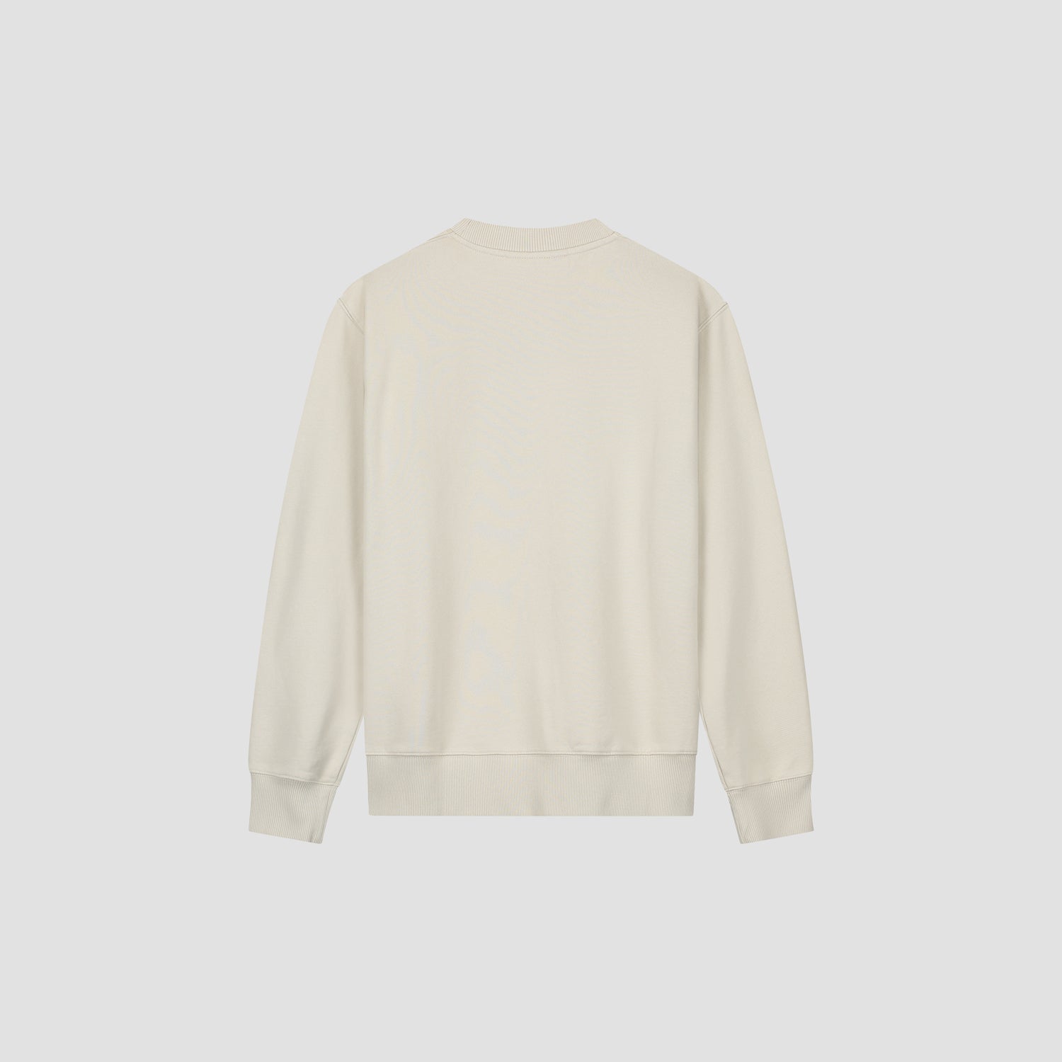 Sans Embro Crewneck - Cement