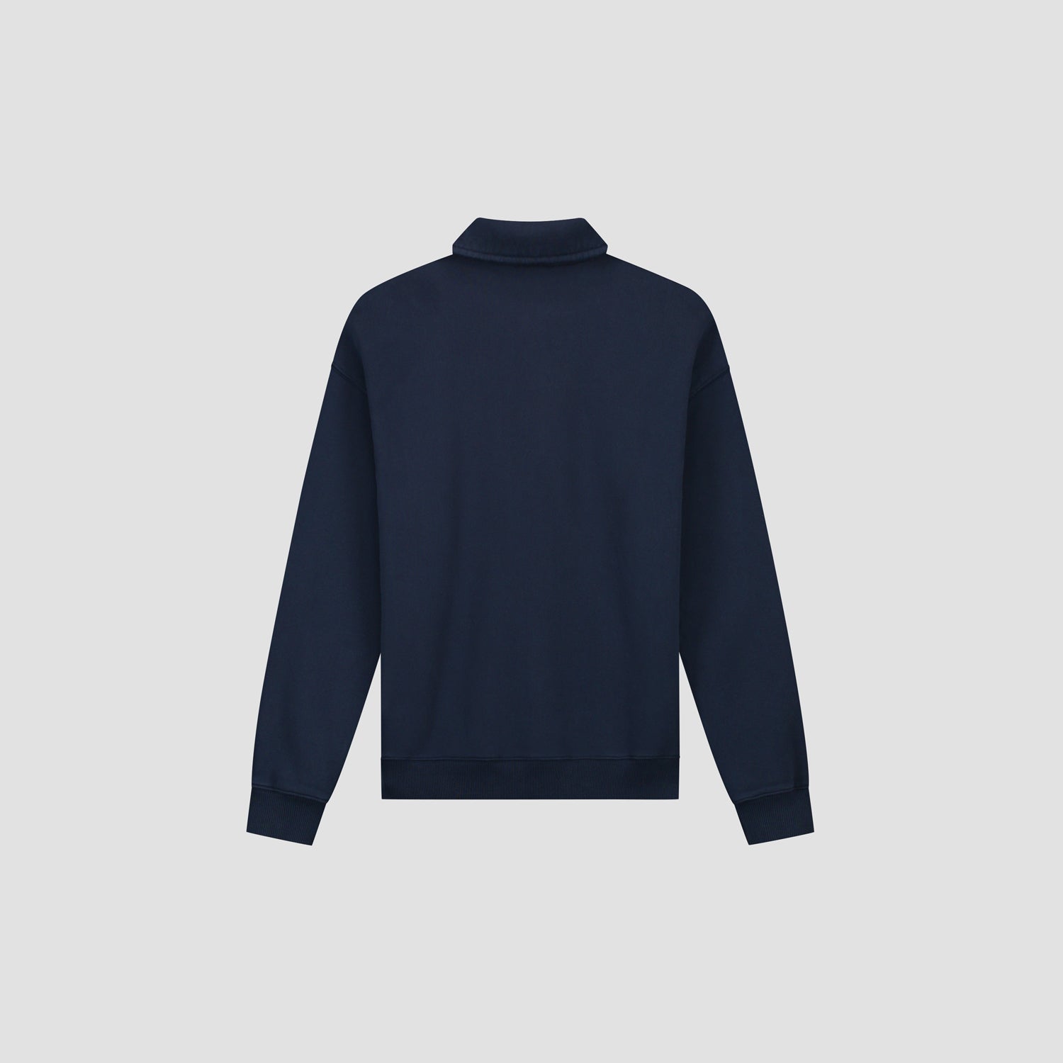 Signature Polo Sweatshirt - Navy