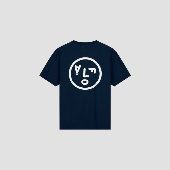 Face Tee - Navy