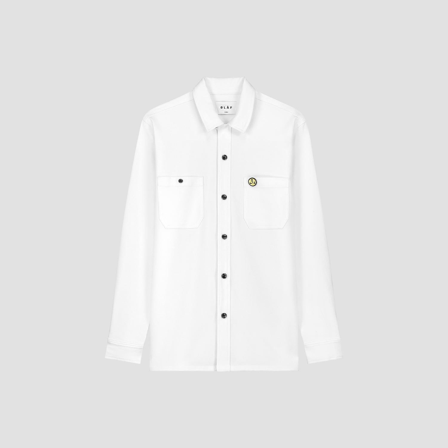 Classic Flannel Shirt - White