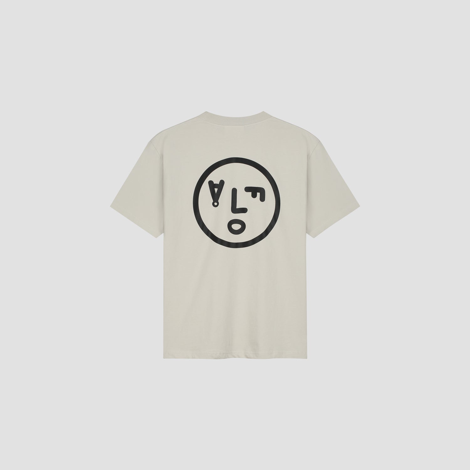 Face Tee - Cement