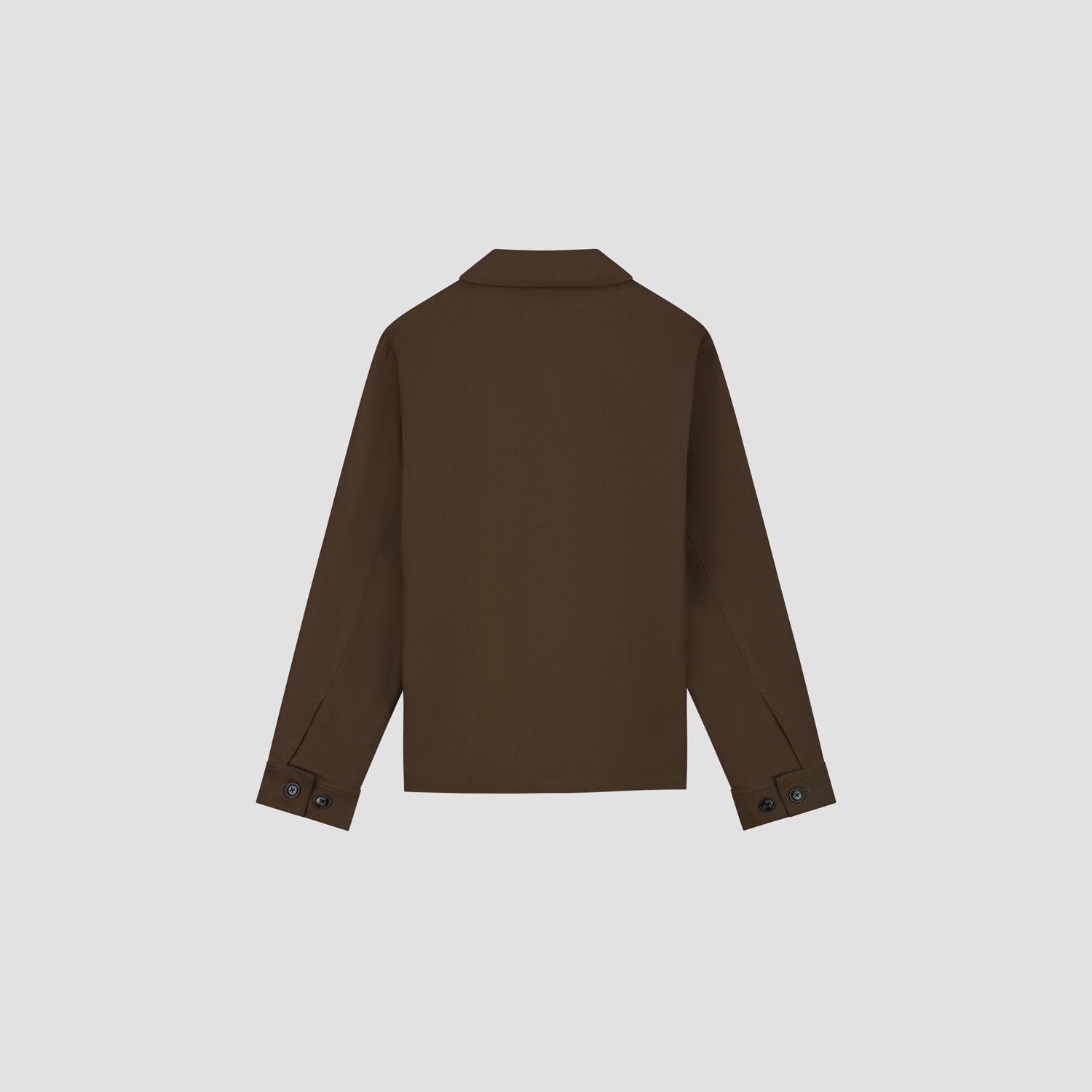 Herringbone Workwear Blazer - Brown