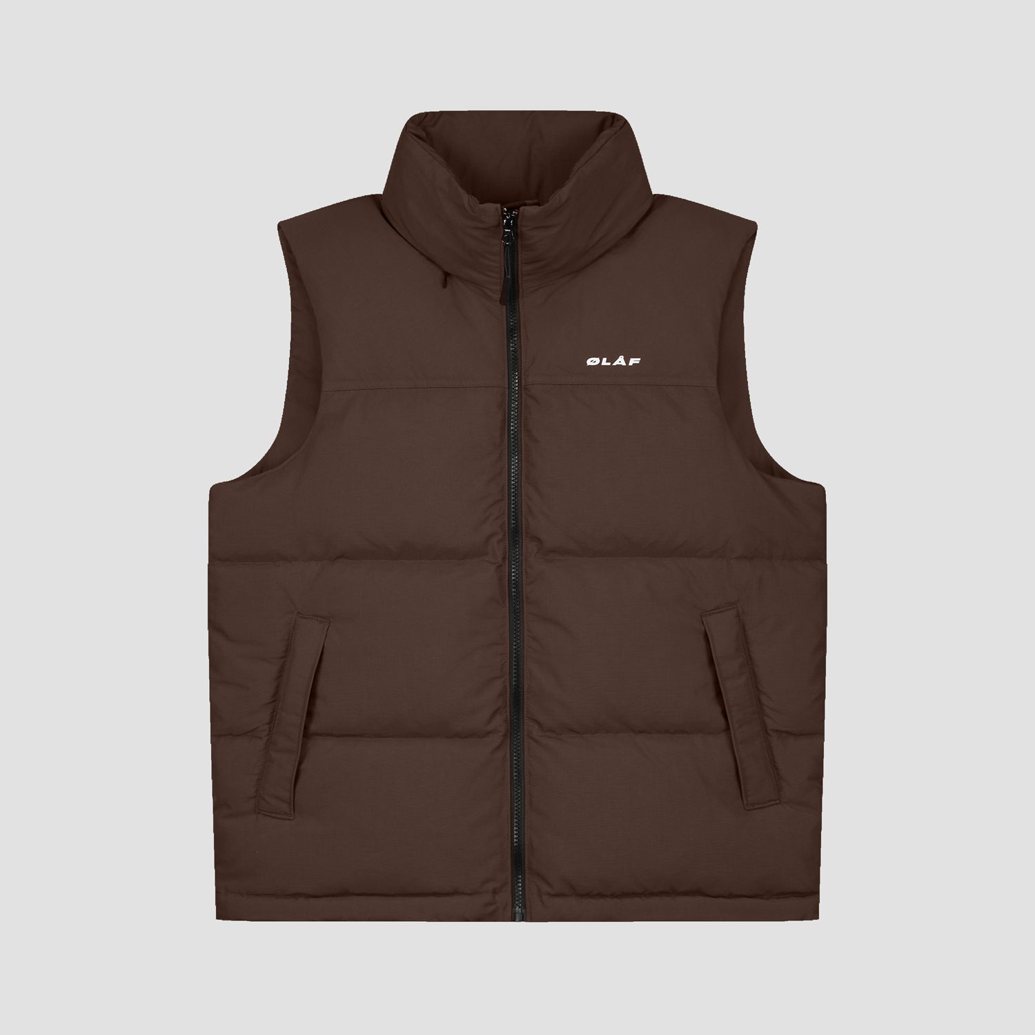 ØLÅF Puffer Vest - Chocolate