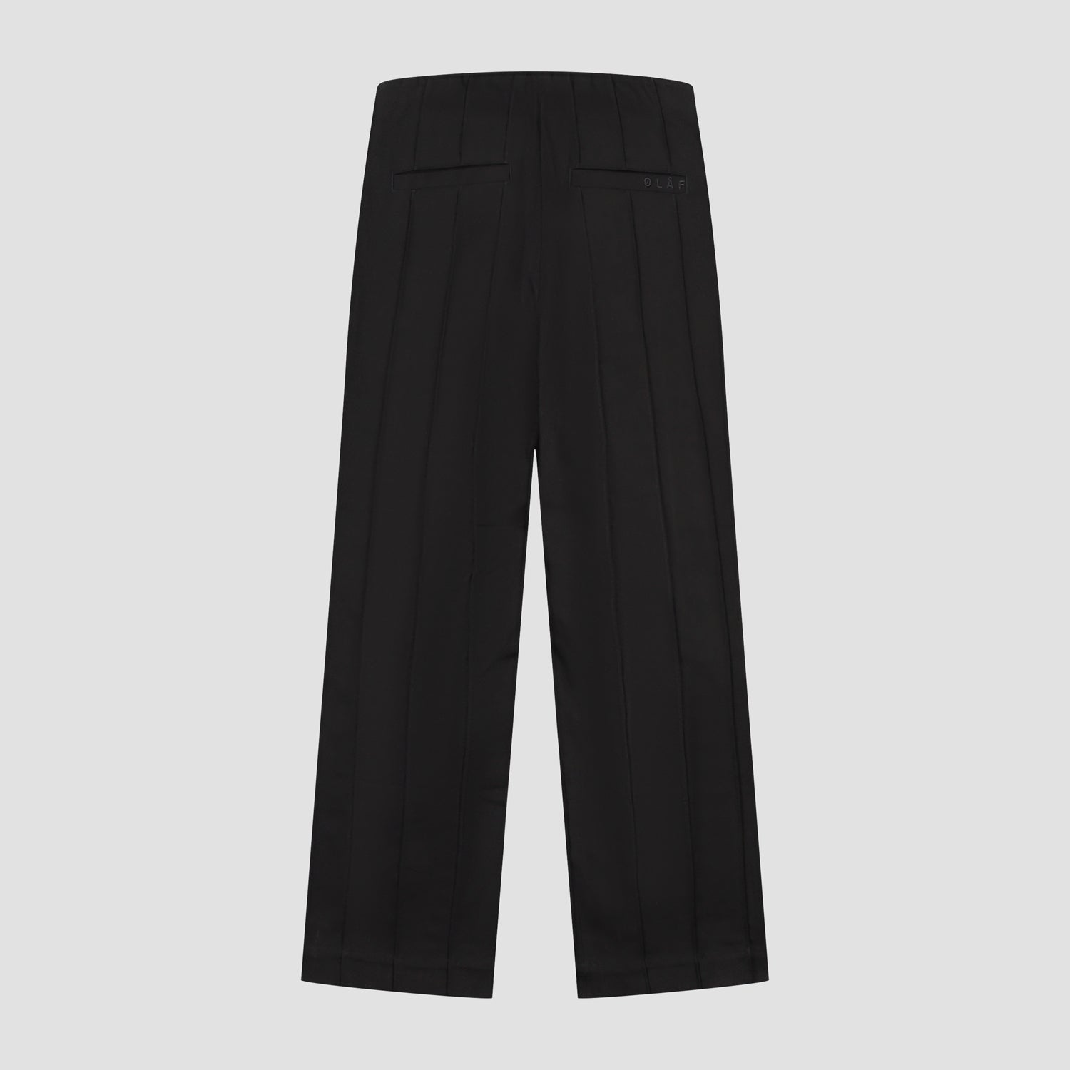 WMN Cotton Pintuck Trouser - Black