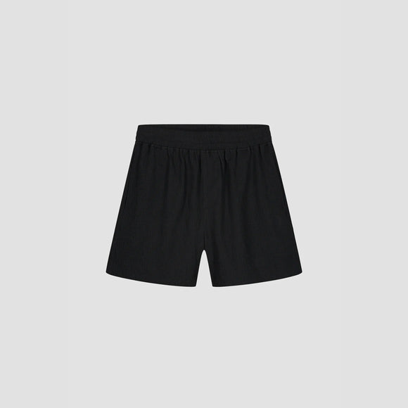 WMN Seersucker Shorts - Black