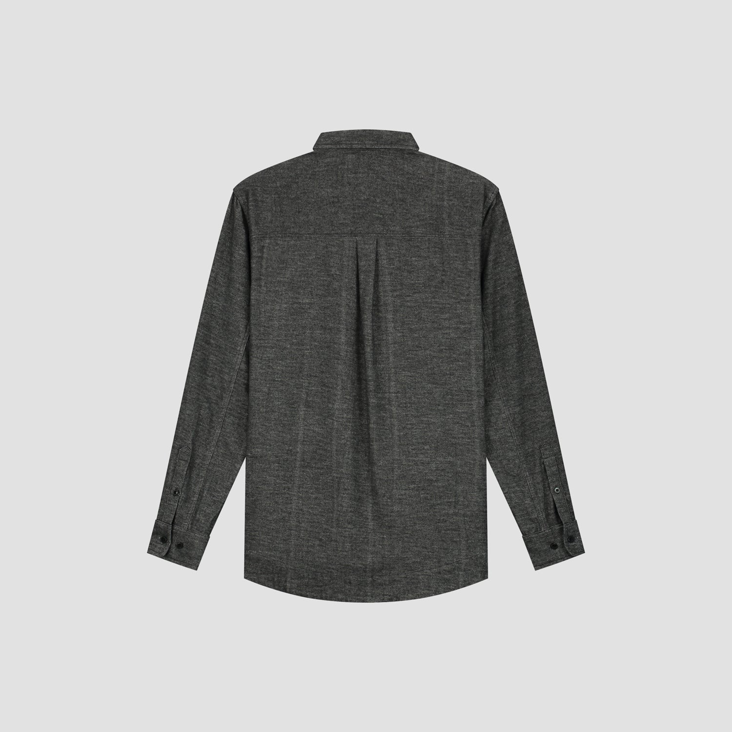 ØLÅF Classic Flannel Shirt - Black