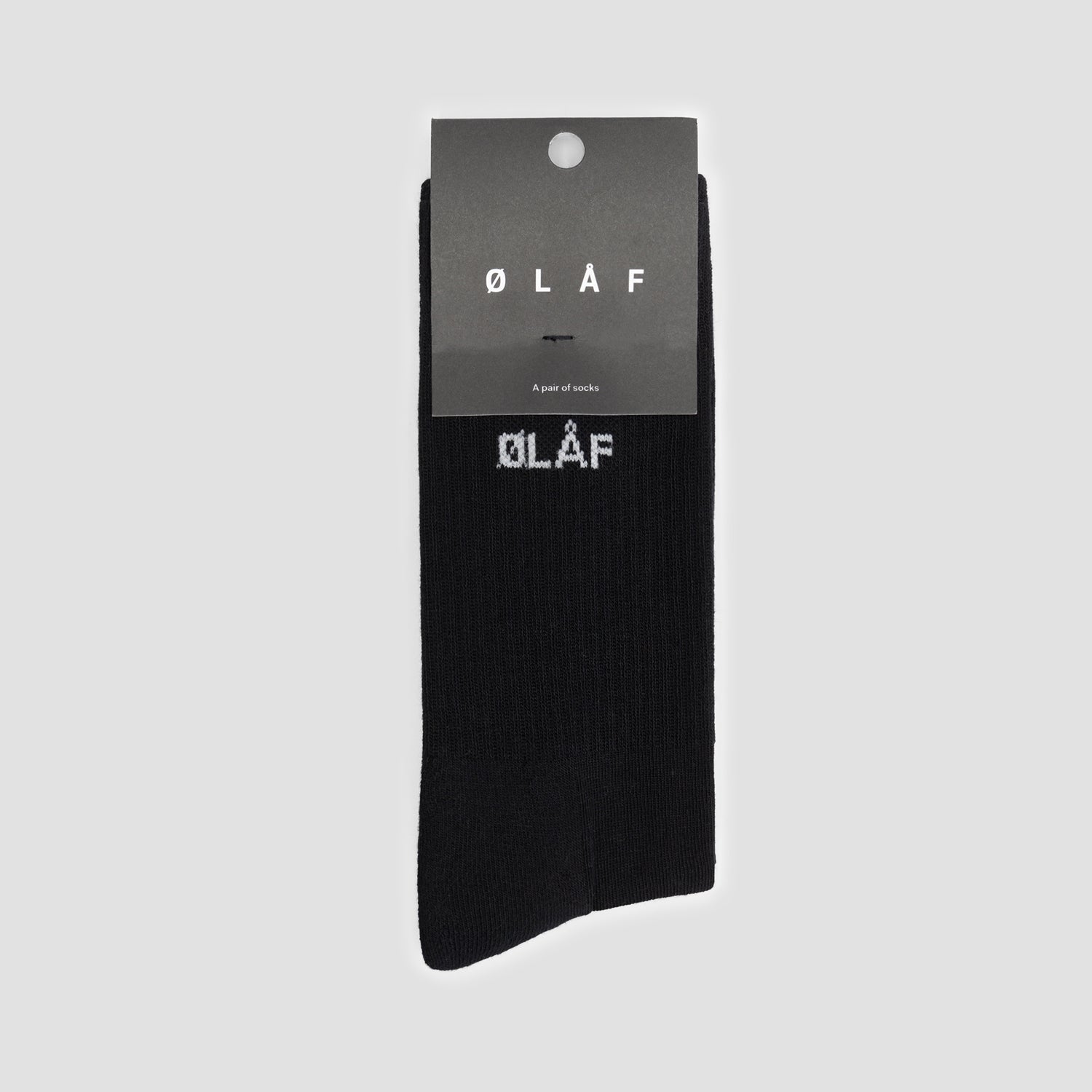 Mini Logo Socks - Black