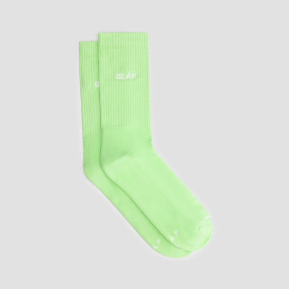 Mini Logo Socks - Light Lime