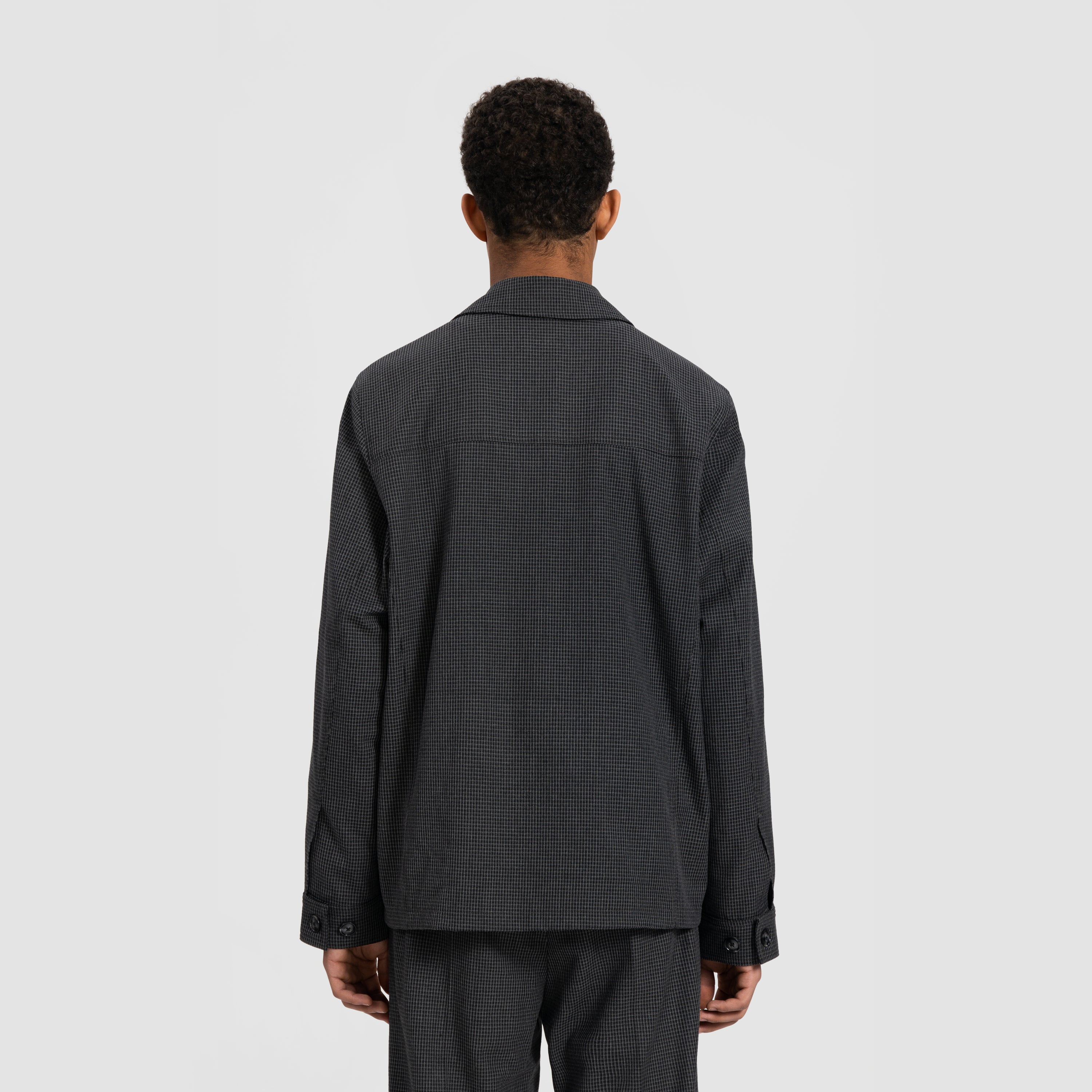 Workwear Blazer - Dark Houndstooth