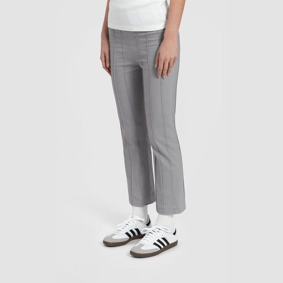 WMN Cotton Pintuck Trouser - Grey